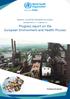 Progress report on the European Environment and Health Process