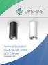 Technical Application Guide for UP-SHINE LED Cylinder UP-PD02B-10W