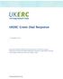 UKERC Green Deal Response