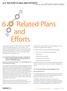 .Related Plans and Efforts
