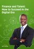 Finance and Talent: How to Succeed in the Digital Era