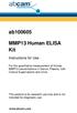MMP13 Human ELISA Kit
