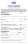 HAWAII H.I.S. CORPORATION APPLICATION FOR EMPLOYMENT