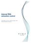 Internal RNA extraction control. Instructions for use of RNA real-time PCR internal extraction control kit
