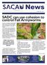 SADC can use cohesion to control Fall Armyworms