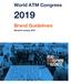 World ATM Congress. Brand Guidelines. Revised 8 January, 2019