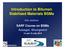 Introduction to Bitumen Stabilised Materials BSMs