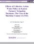 Effects of Collective Action Water Policy on Kansas Farmers Irrigation Decisions: The Case of the Sheridan County 6 LEMA