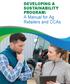 DEVELOPING A SUSTAINABILITY PROGRAM: A Manual for Ag Retailers and CCAs