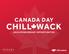 CANADA DAY CHILL WACK 2018 SPONSORSHIP OPPORTUNITIES CITY OF CHILLIWACK