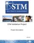 STM Validation Project. Project Description