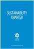 SUSTAINABILITY REPORT CHARTER TITLE HERE