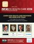 LEARN HOW HEALTH-CARE PROVIDERS ARE USING RFID TODAY Hear objective case studies See new RFID solutions for hospitals