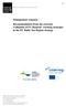 Management response Recommendation from the external evaluation of PA Hazards working strategies in the EU Baltic Sea Region strategy