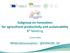 Subgroup on Innovation for agricultural productivity and sustainability 5 th Meeting. 2 June #RNSubInnovation