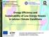 Energy Efficiency and Sustainability of Low Energy Houses in Latvian Climate Conditions