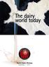 The dairy world today