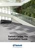 Tarkett Carpet Tile Installation Guide
