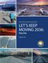 Let s Keep Moving 2036: Policy Plan