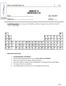 CHM101 SECOND EXAM 162. Chemistry 101 SECOND Exam (162) Name: Date: 30/4/2017