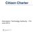 Citizen Charter. Information Technology Authority - ITA June 2014