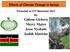 Effects of Climate Change in Kenya. Presented on 27 th November 2017 By; Gideon Gicheru Mercy Maiyo Jesse Nyokabi Judith Muricho