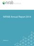 NIRAB Annual Report 2014