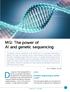 MGI: The power of AI and genetic sequencing