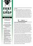 Pest Management & Crop Development Bulletin No. 10 / May 30, Hot Topics! Sporadic Black Cutworm Injury Reported