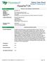 Safety Data Sheet Plastatech Engineering Ltd. PlastaFlex OR