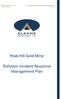 POLLUTION INCIDENT RESPONSE MANAGEMENT PLAN Peak Hill Gold Mine Revision 6. Peak Hill Gold Mine. Pollution Incident Response Management Plan