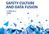 SAFETY CULTURE AND DATA FUSION. LI TONG Ph.D. CAMIC