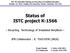 Status of ISTC project K-1566