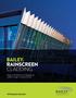 BAILEY. RAINSCREEN CLADDING.   Bespoke secret fix Rainscreen Cladding Systems available in a range of materials and finishes