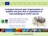 Ecological network plan: fragmentation of habitats and gene flow in populations of saproxylophagous beetle species