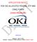 APPLICATION PACKET FOR OKI-ALLOCATED FEDERAL STP AND CMAQ FUNDS (OHIO PROJECTS)