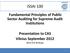 ISSAI 100. Fundamental Principles of Public Sector Auditing for Supreme Audit Institutions. Presentation to CAS Vilnius September 2012