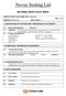 Novus Sealing Ltd MATERIAL SAFETY DATA SHEET 1: IDENTIFICATION OF THE SUBSTANCE / PREPARATION & THE COMPANY
