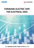 FURUKAWA ELECTRIC TAPE FOR ELECTRICAL USES
