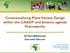 Contextualising Plant Variety Design within the CAADP and Science agenda Frameworks