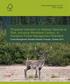 Proposed Indicators to Address Species at Risk, including Woodland Caribou, in Canada s Forest Management Standard