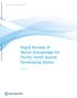 Rapid Review of Water Knowledge for Pacific Small Islands Developing States