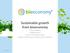 Sustainable growth from bioeconomy