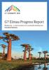 G7 Elmau Progress Report. Biodiversity A vital foundation for sustainable development Executive Summary