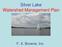 Silver Lake Watershed Management Plan. F. X. Browne, Inc.