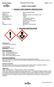 Product Name: MYCOJECT ULTRA Page 1 of 5 SAFETY DATA SHEET 1. PRODUCT AND COMPANY IDENTIFICATION 2. HAZARDS IDENTIFICATION
