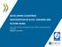 DEVELOPING COUNTRIES PARTICIPATION IN GVCS: ONGOING AND FUTURE WORK