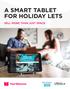 A SMART TABLET FOR HOLIDAY LETS SELL MORE THAN JUST SPACE