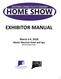 EXHIBITOR MANUAL. March 3-4, 2018 Mystic Marriott Hotel and Spa 625 North Road, Groton