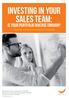 Investing in Your Sales Team: